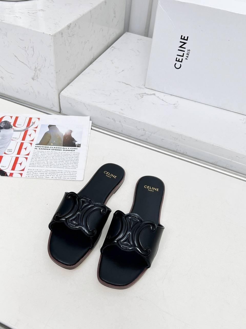 Sandale Chic Cèline en Cuir