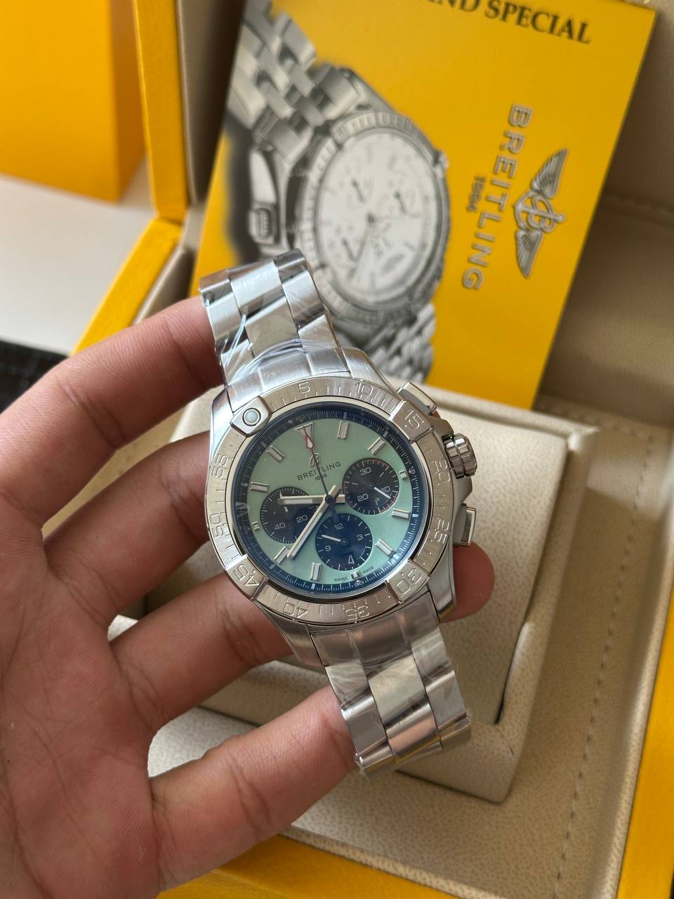 Montre Breitling en Acier Homme