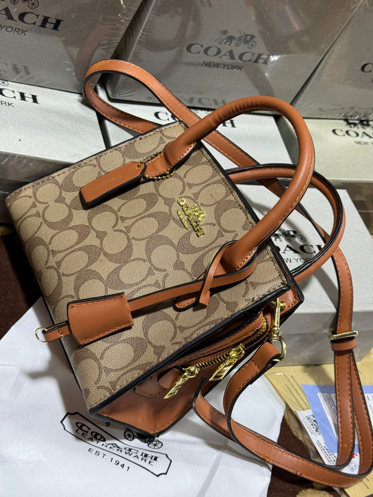 Sac Coach en Couleurs