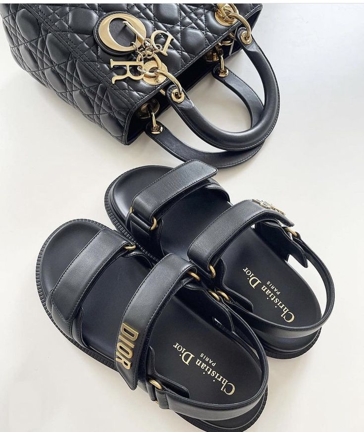 Sandale Christian Dior en Vrai Cuir