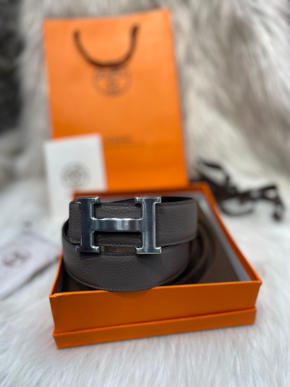 Ceinture Hermès En Vrai Cuir