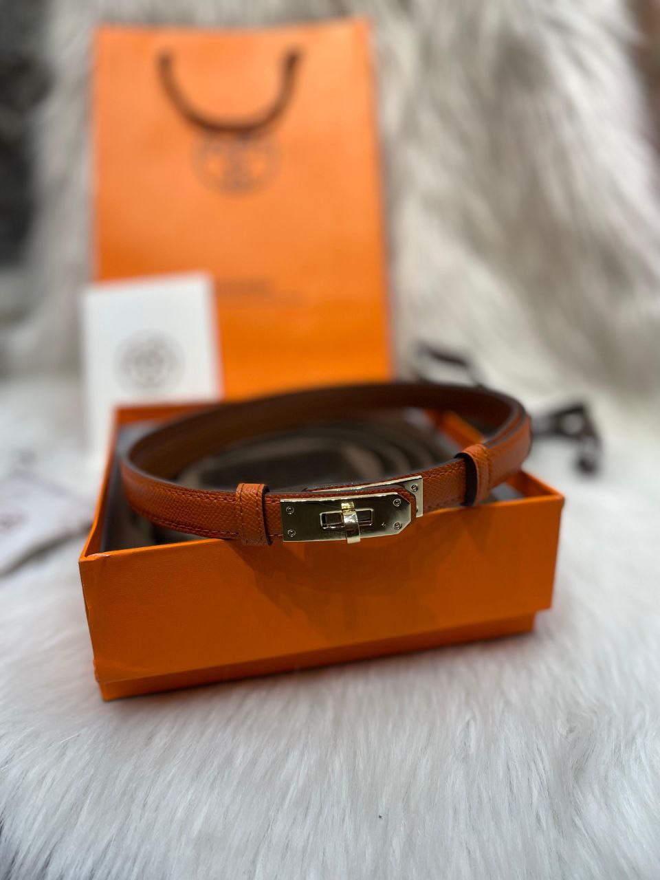Ceinture Hermès en Vrai Cuir