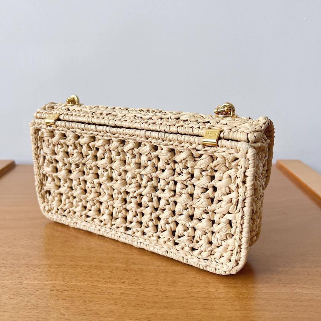 Sac Cèline Triophe en Raphia