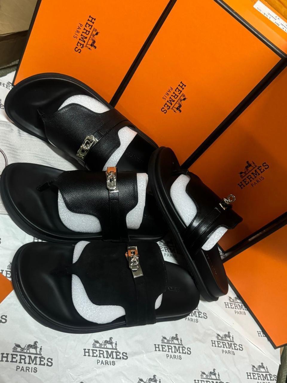 Sandale Hermès en Vrai Cuir HR5430