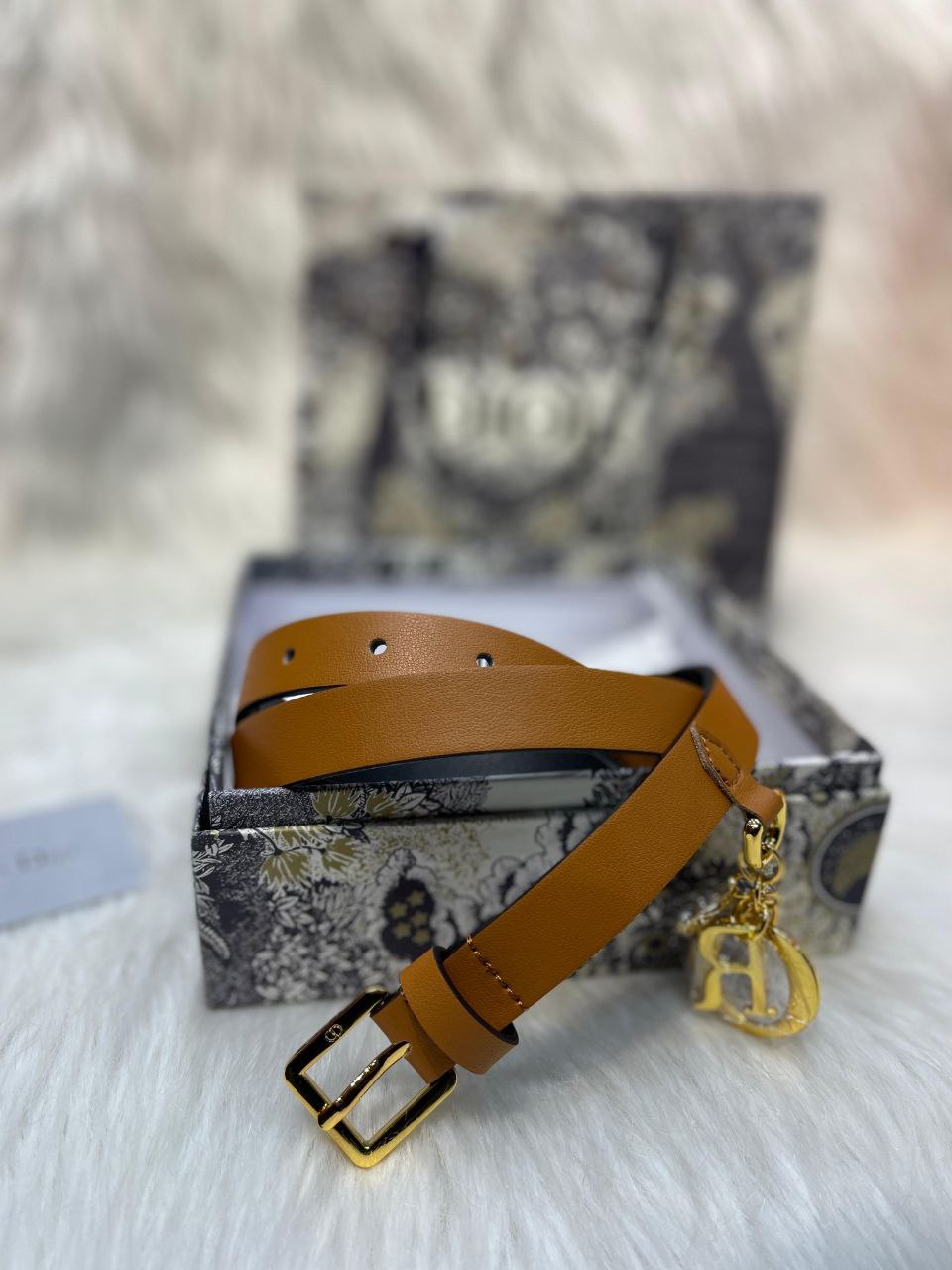 Ceinture Christian Dior en Vrai Cuir