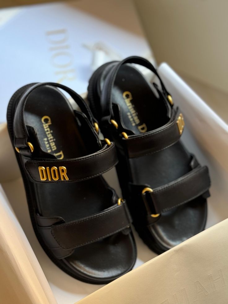 Sandale Christian Dior en Vrai Cuir