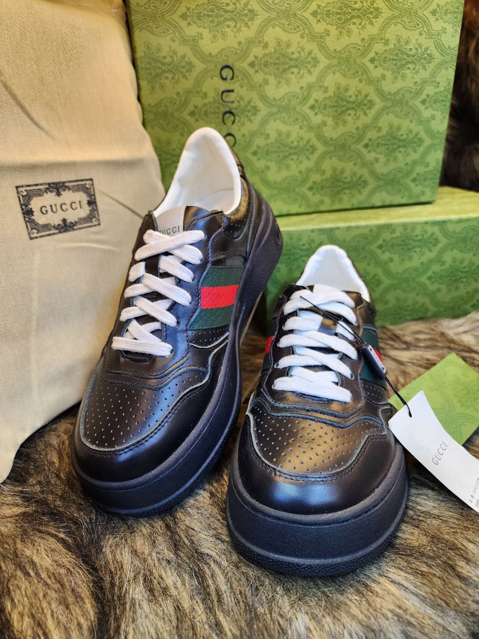 Espadrille Gucci en Vrai Cuir Pour Femme