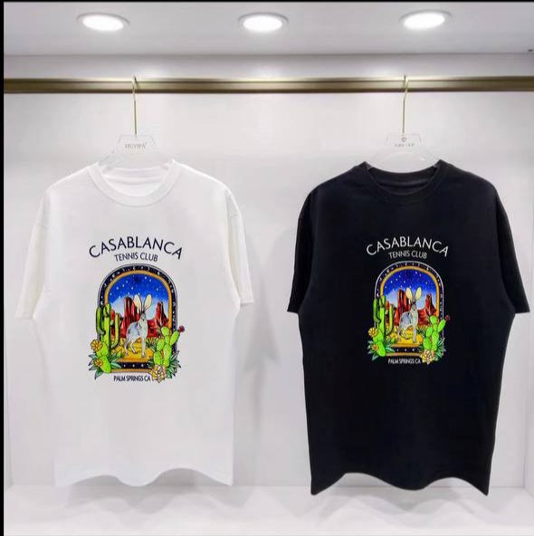T shirt Casablanca En Coton Organique