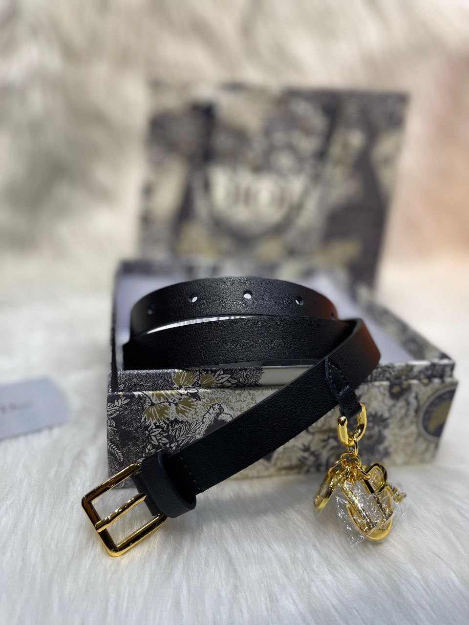 Ceinture Christian Dior en Vrai Cuir