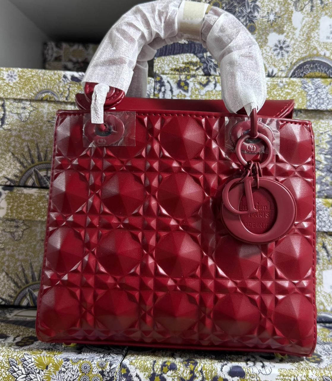 Sac Christian Dior Lady Dior matte