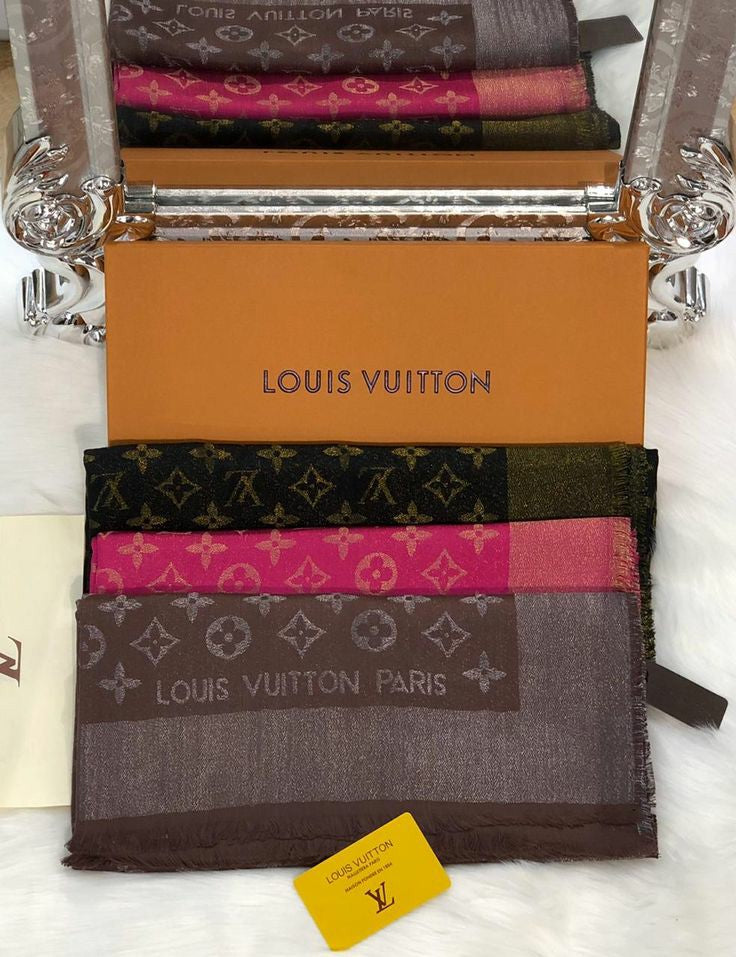 Châle Chic Louis Vuitton en Fils