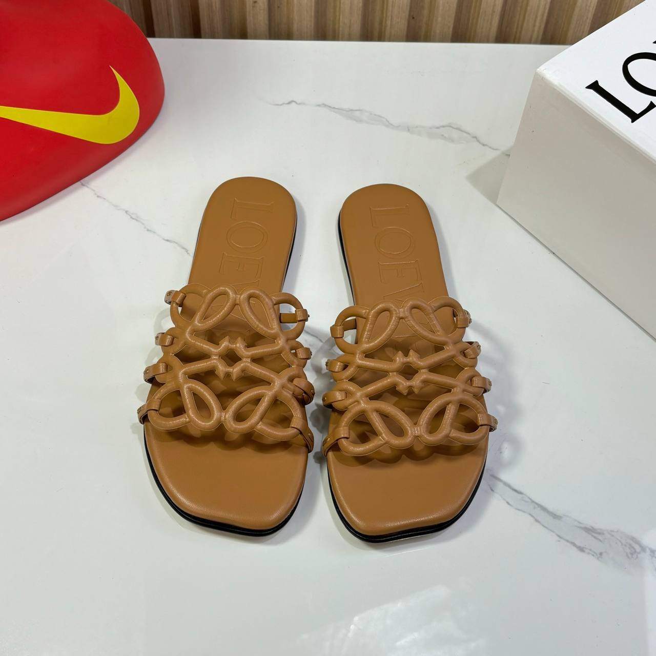 Sandale Loewe en Vrai Cuir