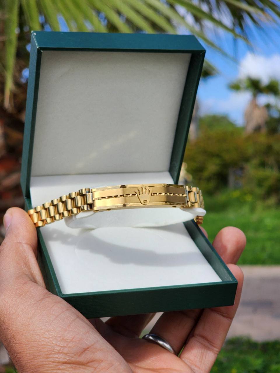 Bracelet Rolex en Acier Inoxydable