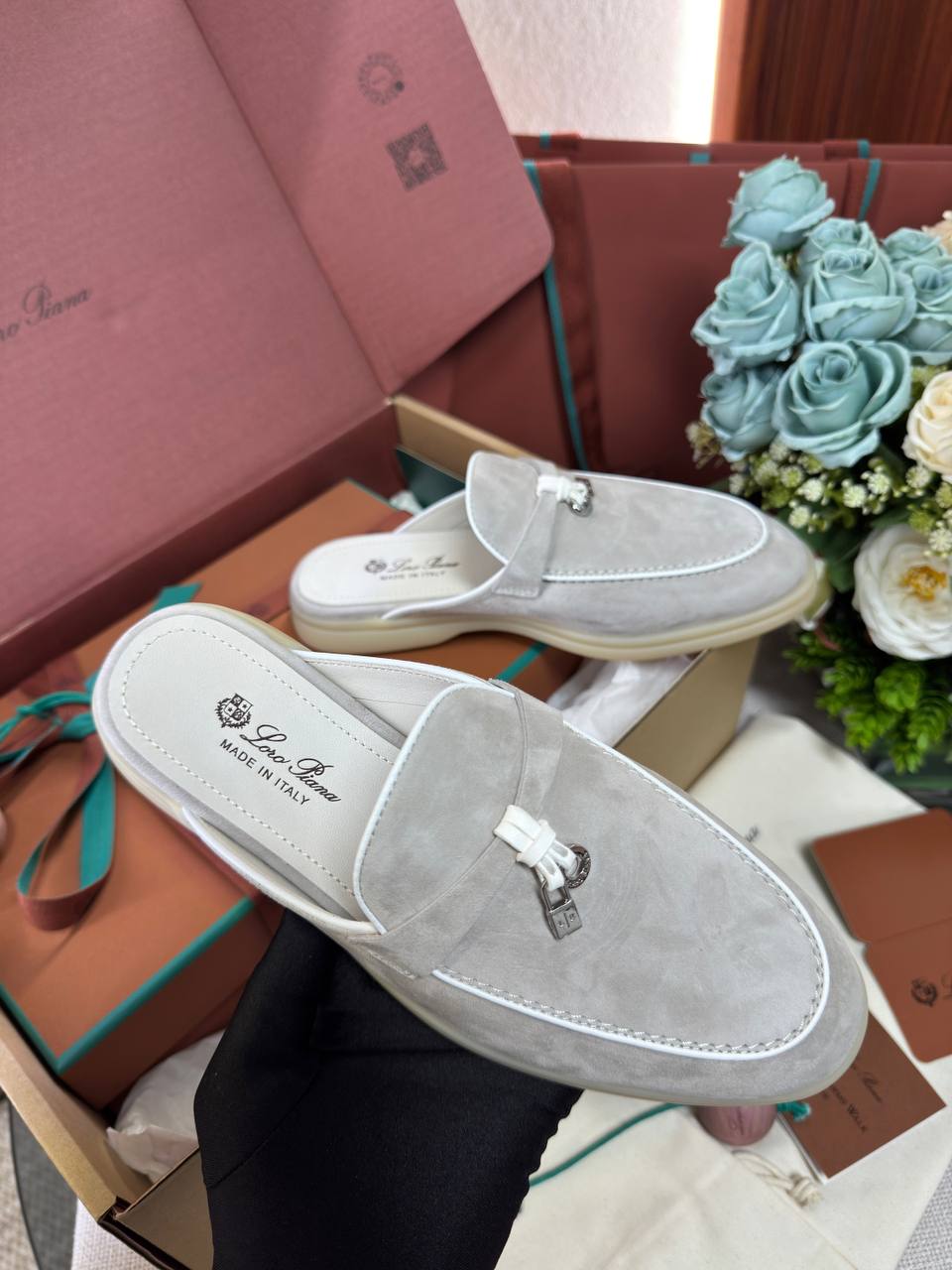 Mule Loro Piana pour Femme
