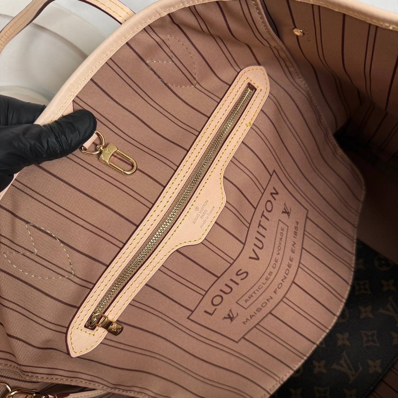 Sac Louis Vuitton Neverfull Cuir
