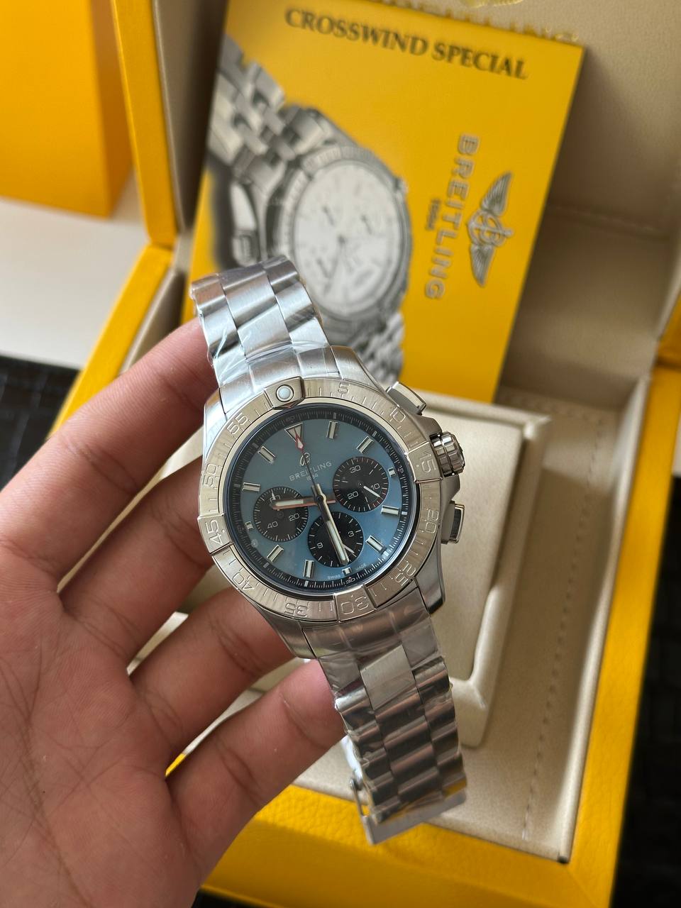 Montre Breitling en Acier Homme