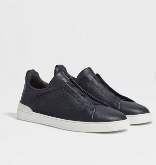 Chaussures Zegna en Vrai Cuir
