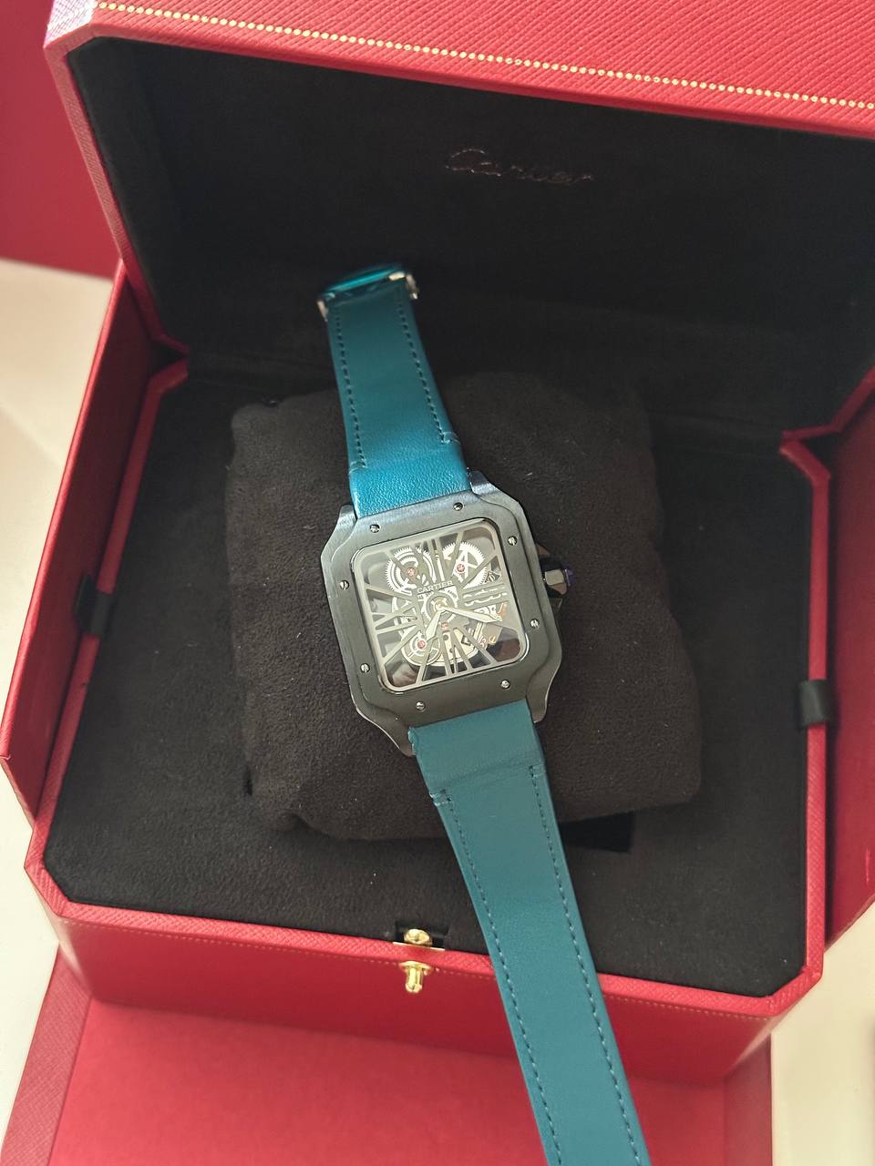 Montre Cartier Santos Skeleton Homme