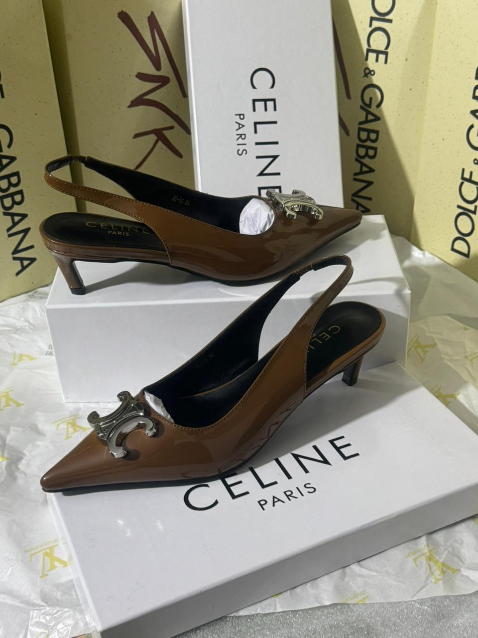 Escarpins Cèline en Vrai Cuir