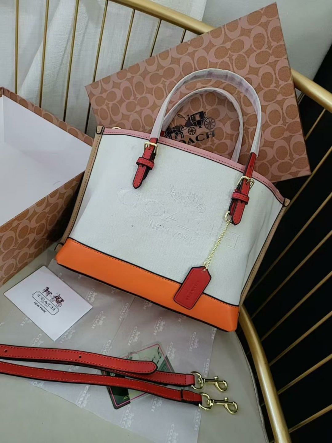Sac Coach en Couleur CO9870