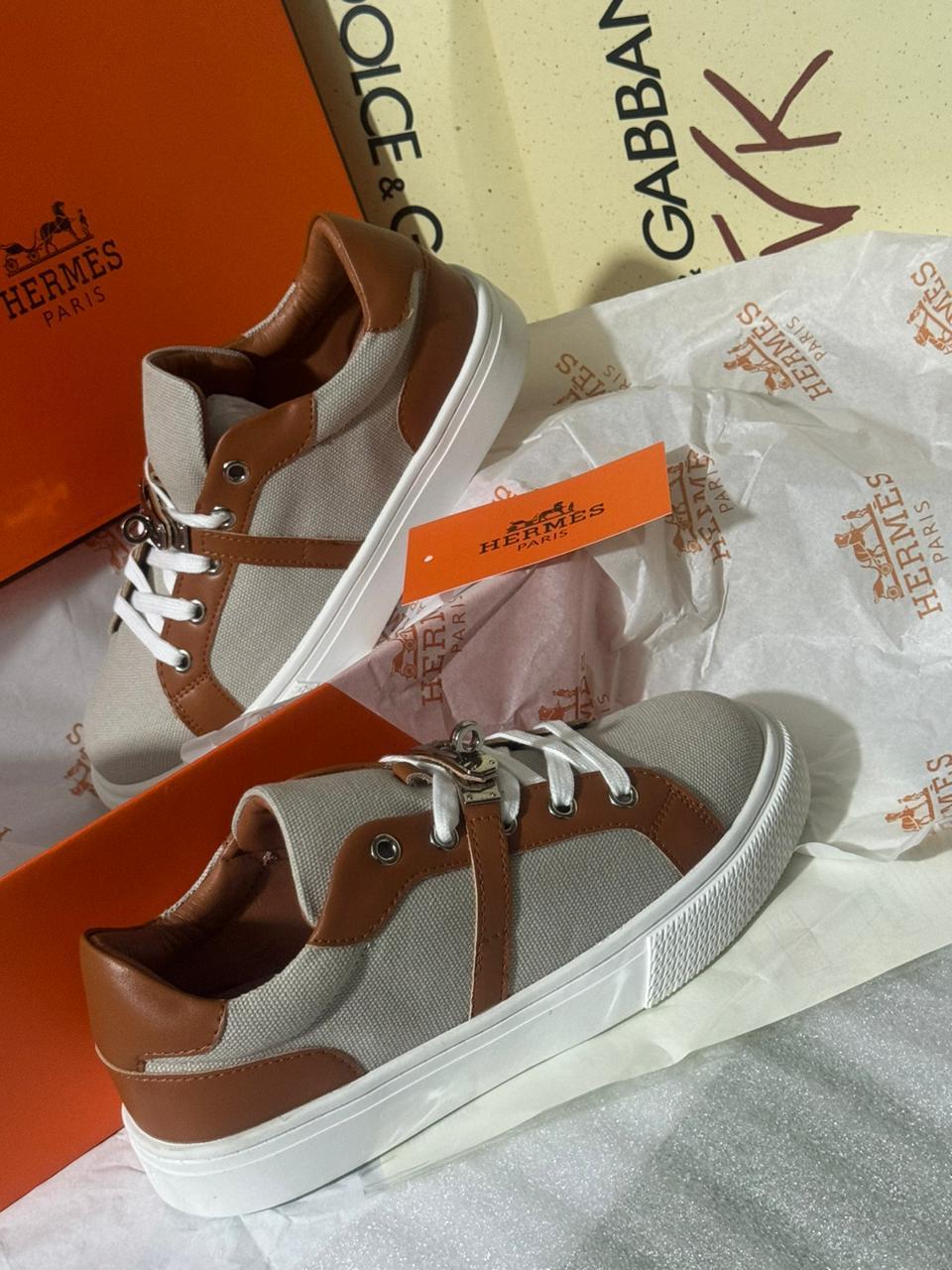 Espadrille Hermès A lacets Pour Femme