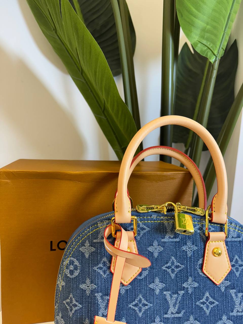 Sac Louis Vuitton Alma en Jean