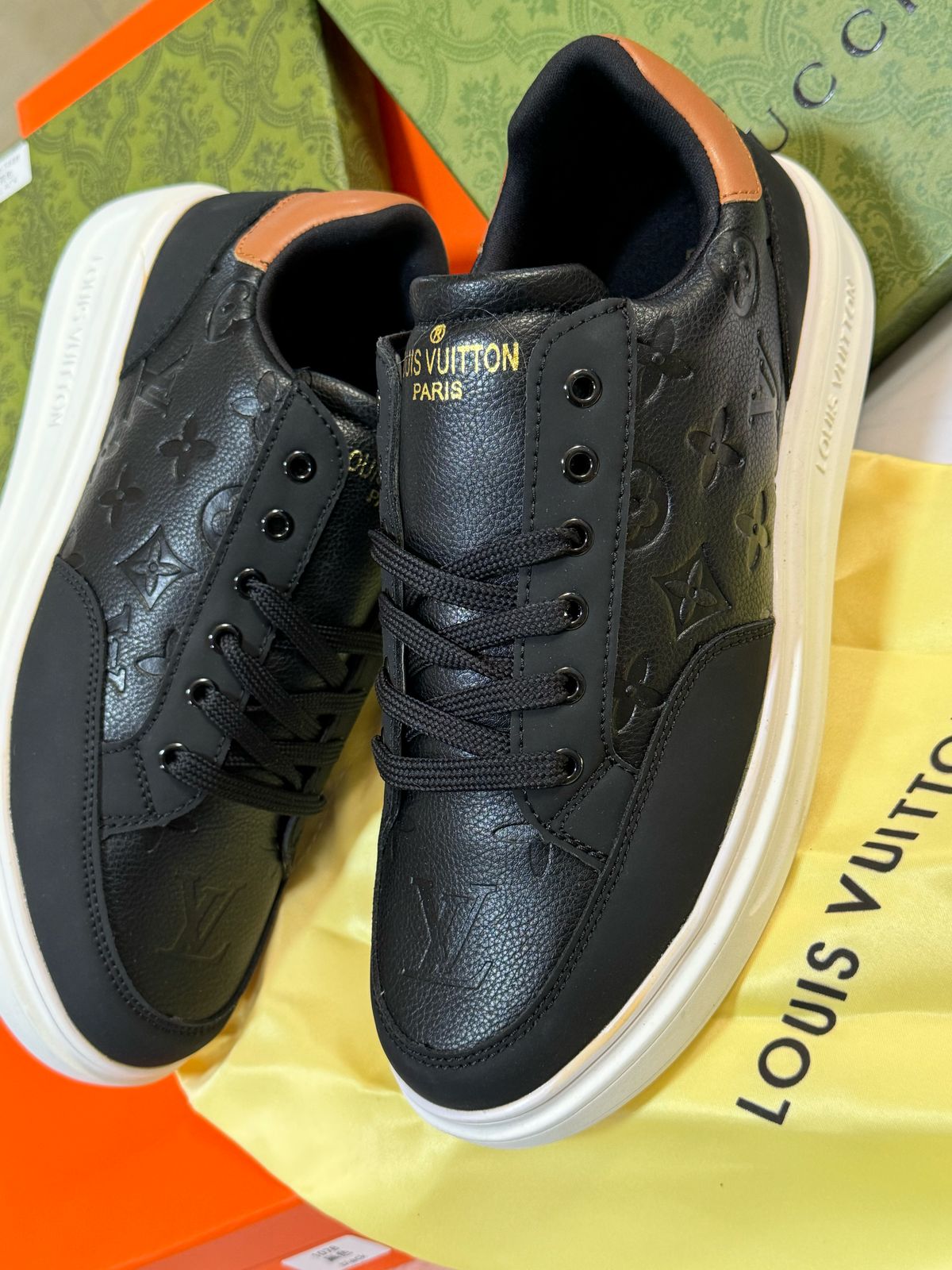 Sneakers Louis Vuitton Homme en Simili Cuir