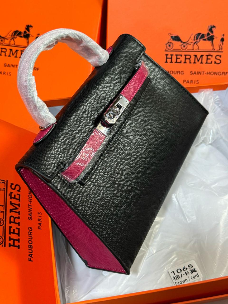 Sac Hermès BiColor En Simili Cuir
