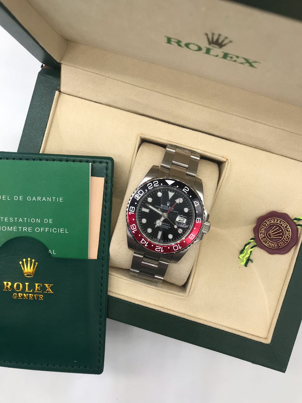Montre Rolex GMT Master II Acier