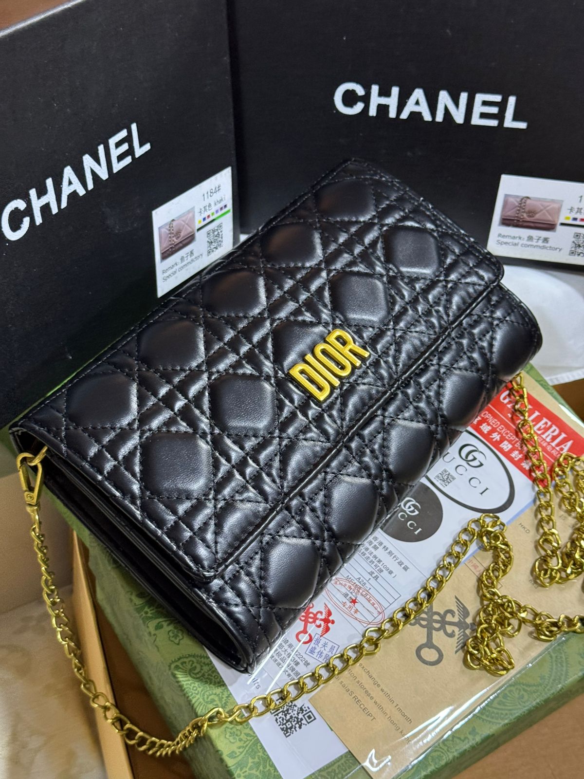 Pochette A chaînette Christian Dior