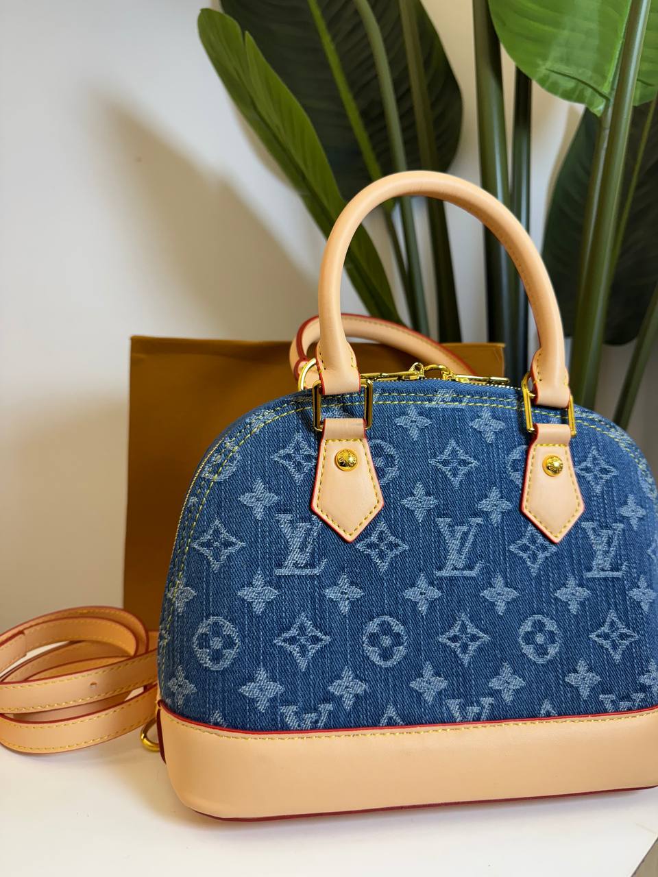 Sac Louis Vuitton Alma en Jean