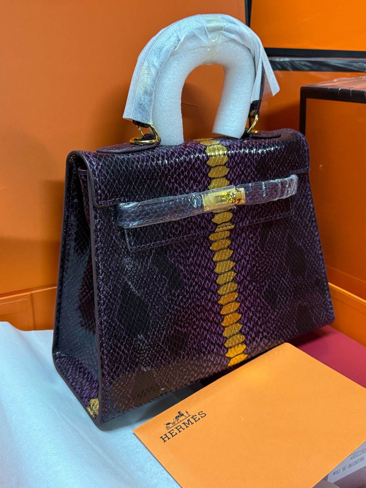 Sac Hermès Croco HR6540