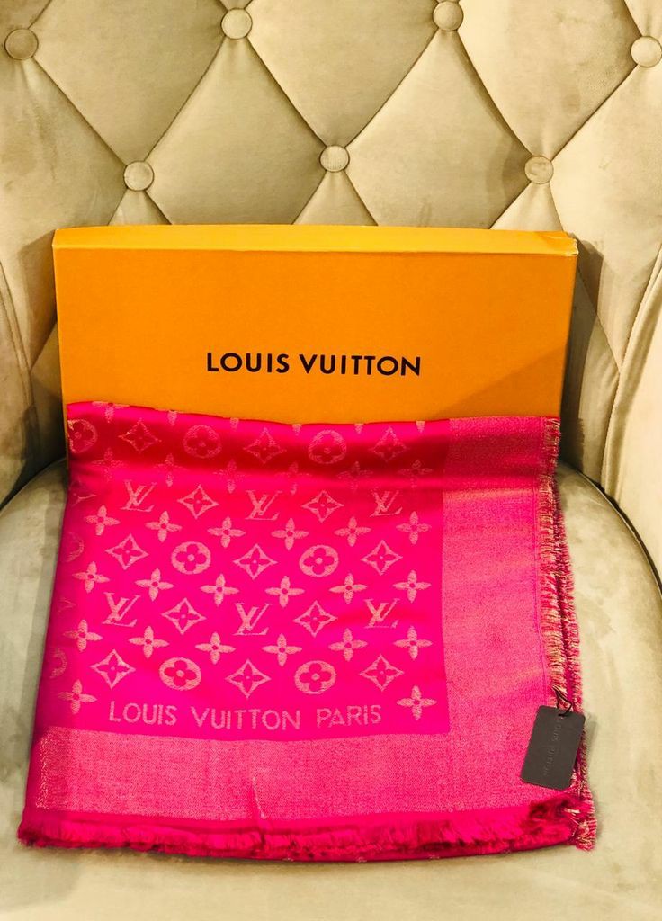 Châle Chic Louis Vuitton en Fils