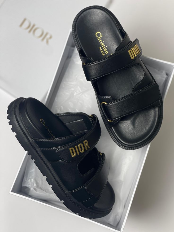 Sandale Christian Dior en Vrai Cuir