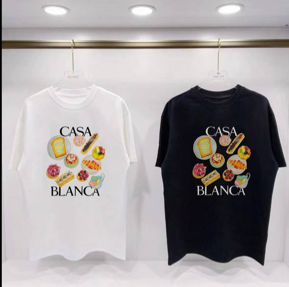 T shirt Casablanca En Coton Organique