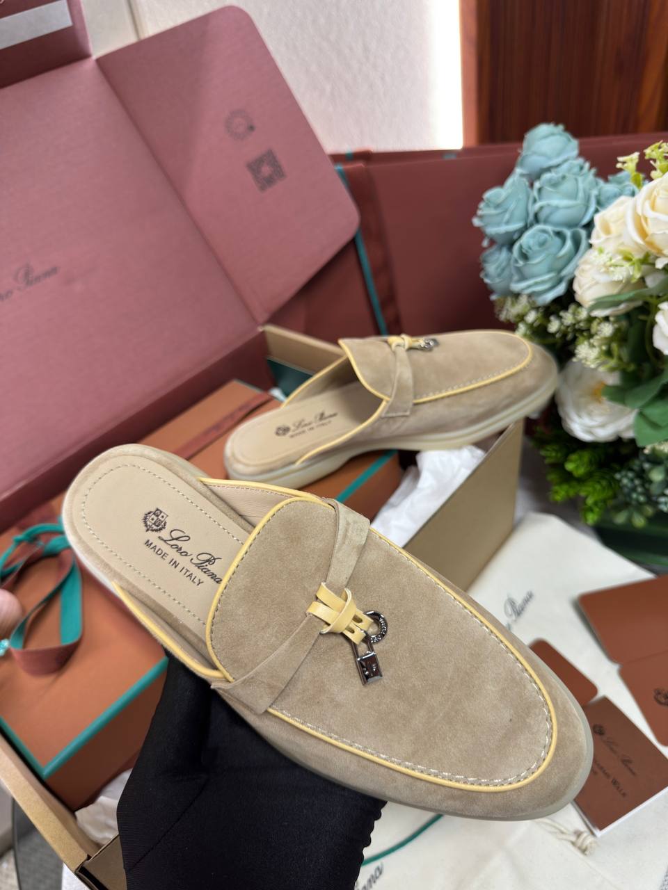 Mule Loro Piana pour Femme