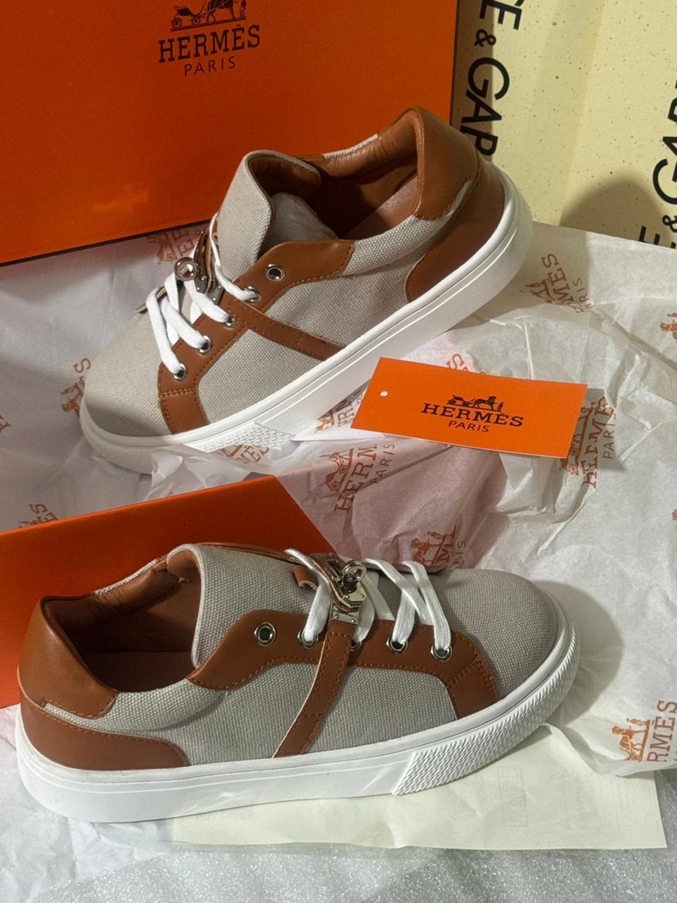 Espadrille Hermès A lacets Pour Femme