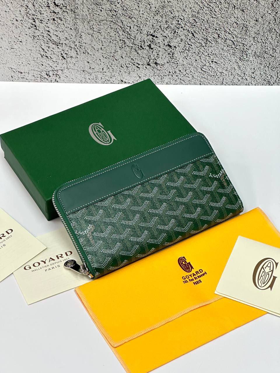 Porte feuille A Zipper Goyard en Couleurs
