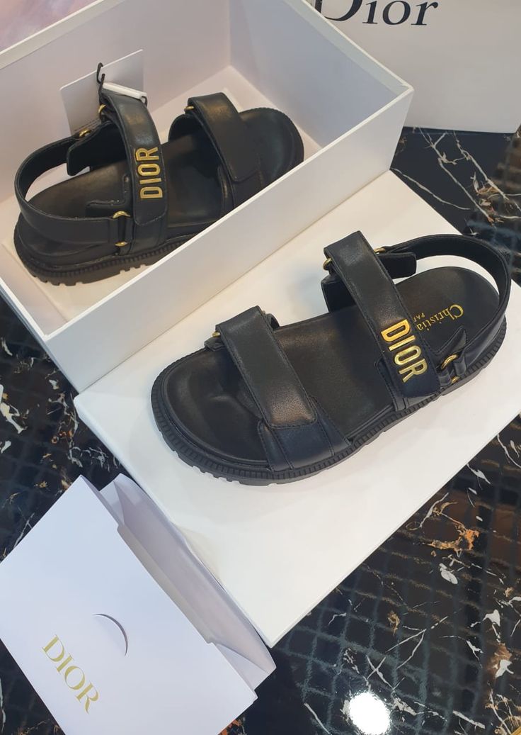Sandale Christian Dior en Vrai Cuir