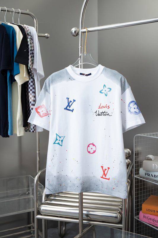T shirt Louis Vuitton en Coton LV1240
