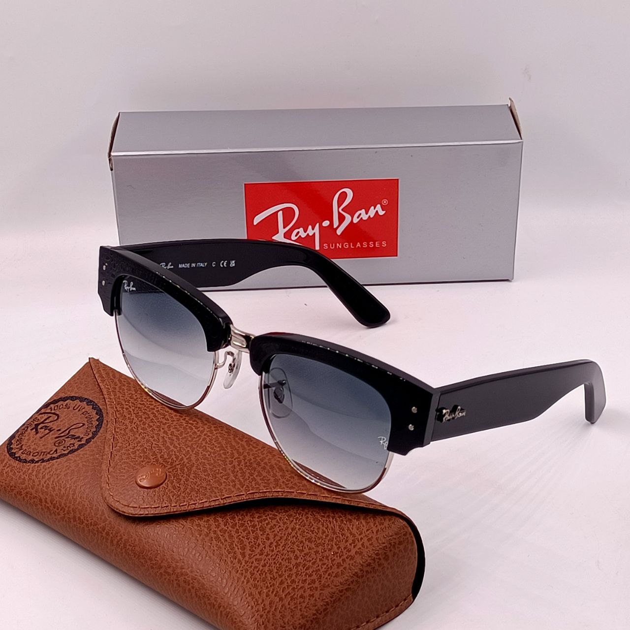 Lunette Solaire Ray Ban Clubmaster Style Rétro