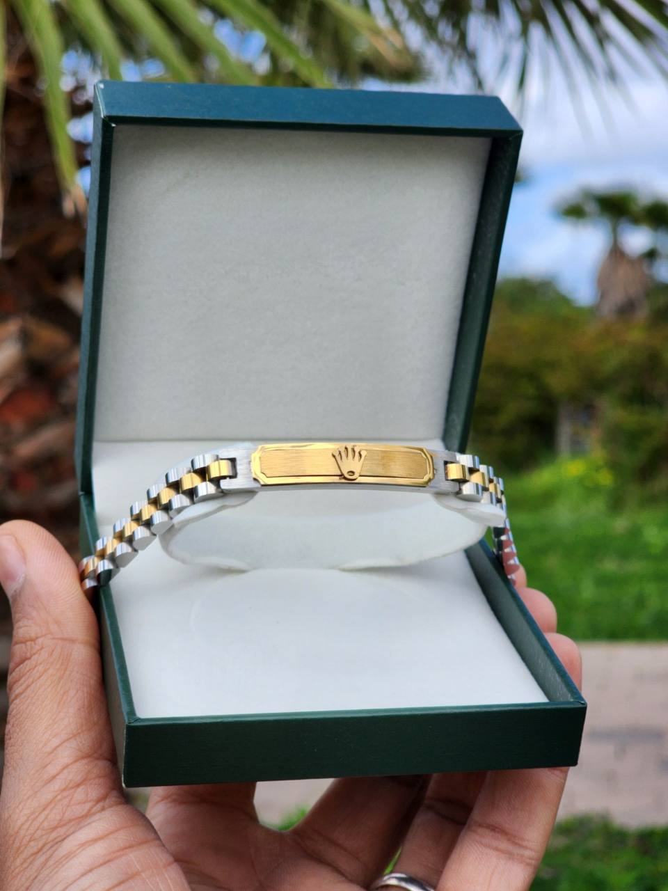 Bracelet Rolex en Acier Inoxydable