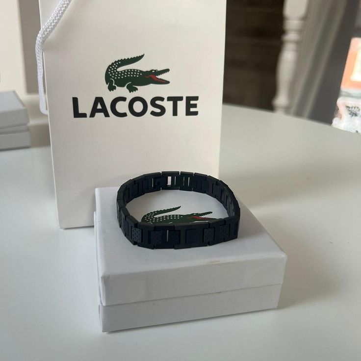 Bracelet Lacoste En Acier Inoxydable