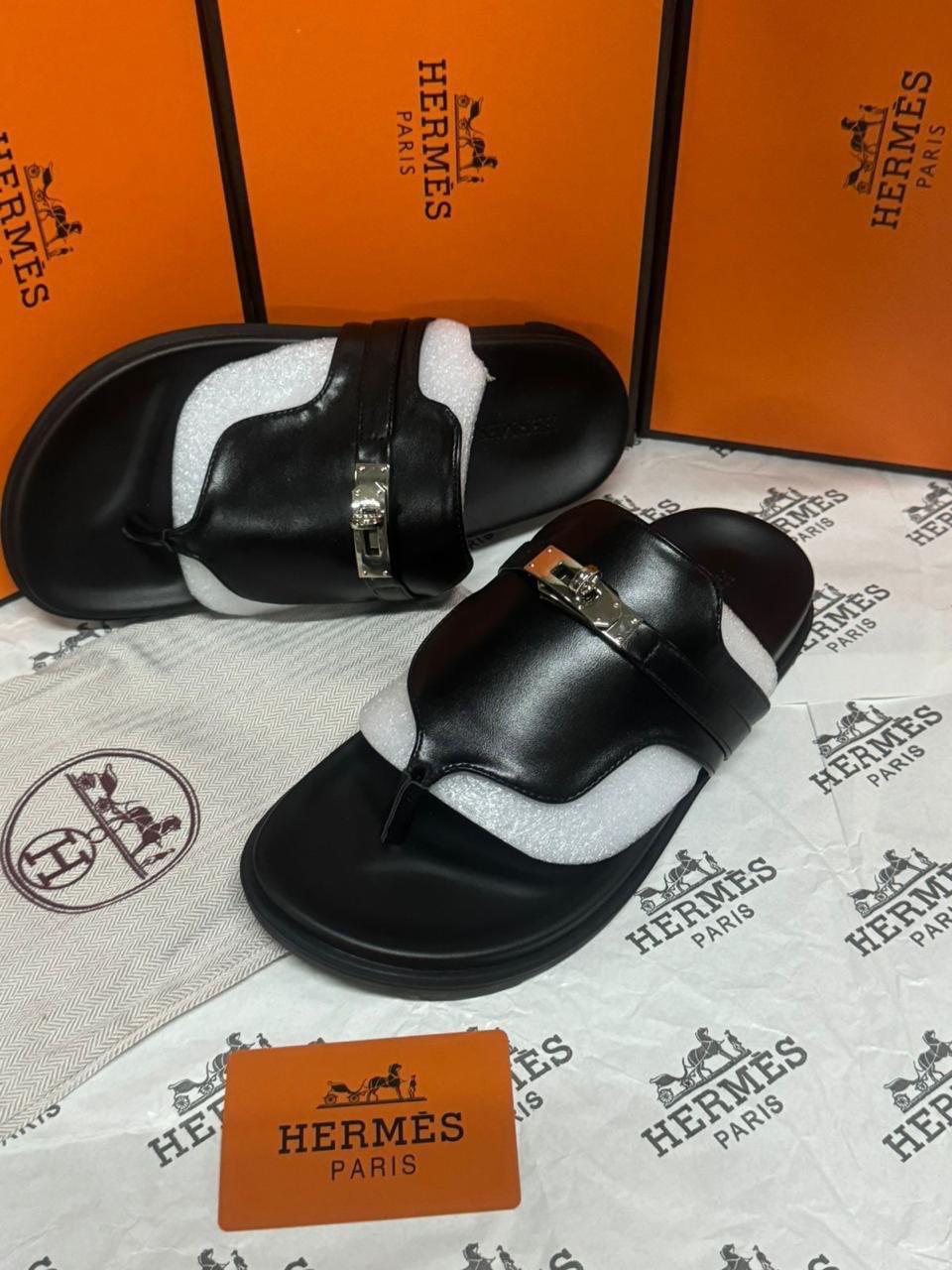 Sandale Hermès en Vrai Cuir HR5430
