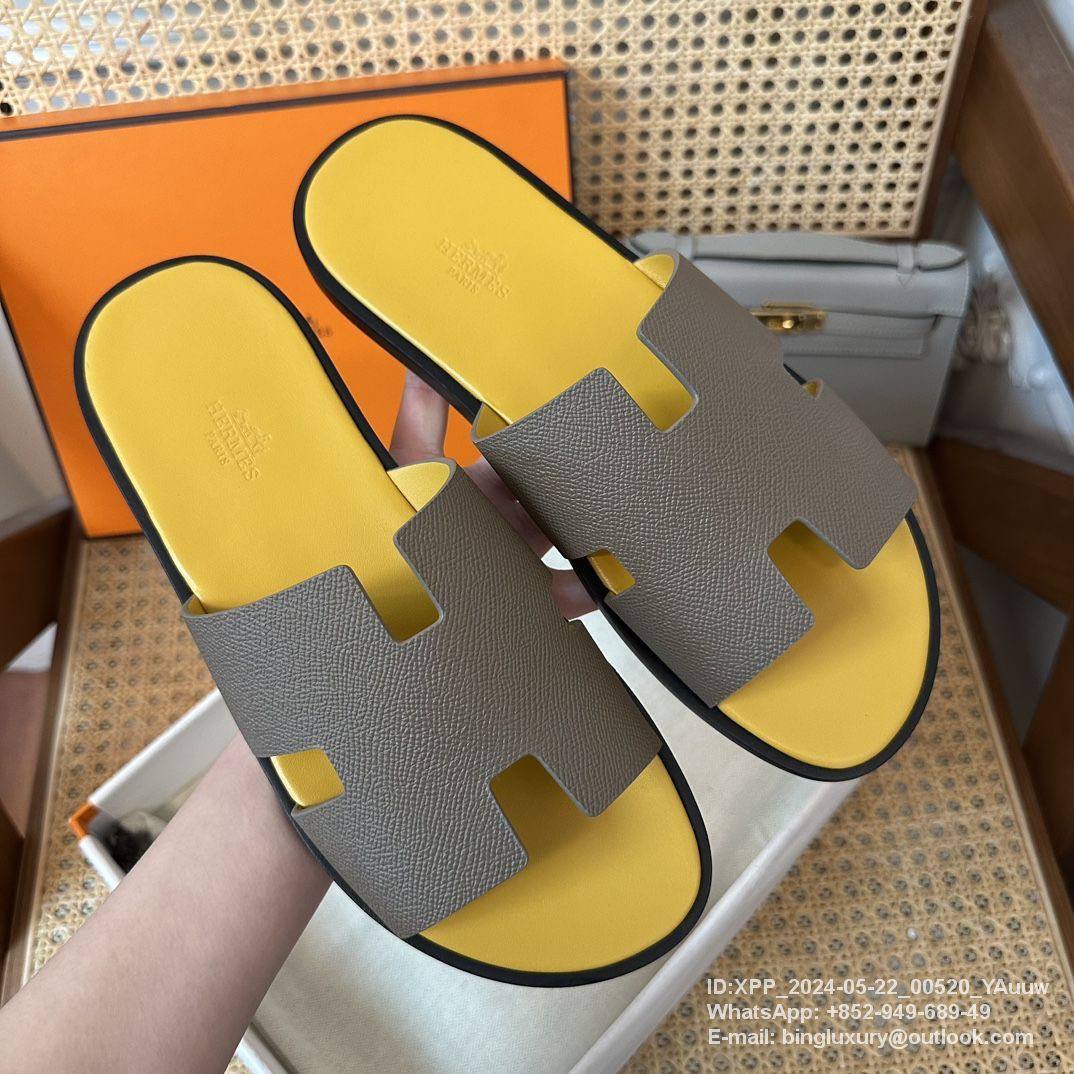 Sandales Hermès Izmir en Cuir