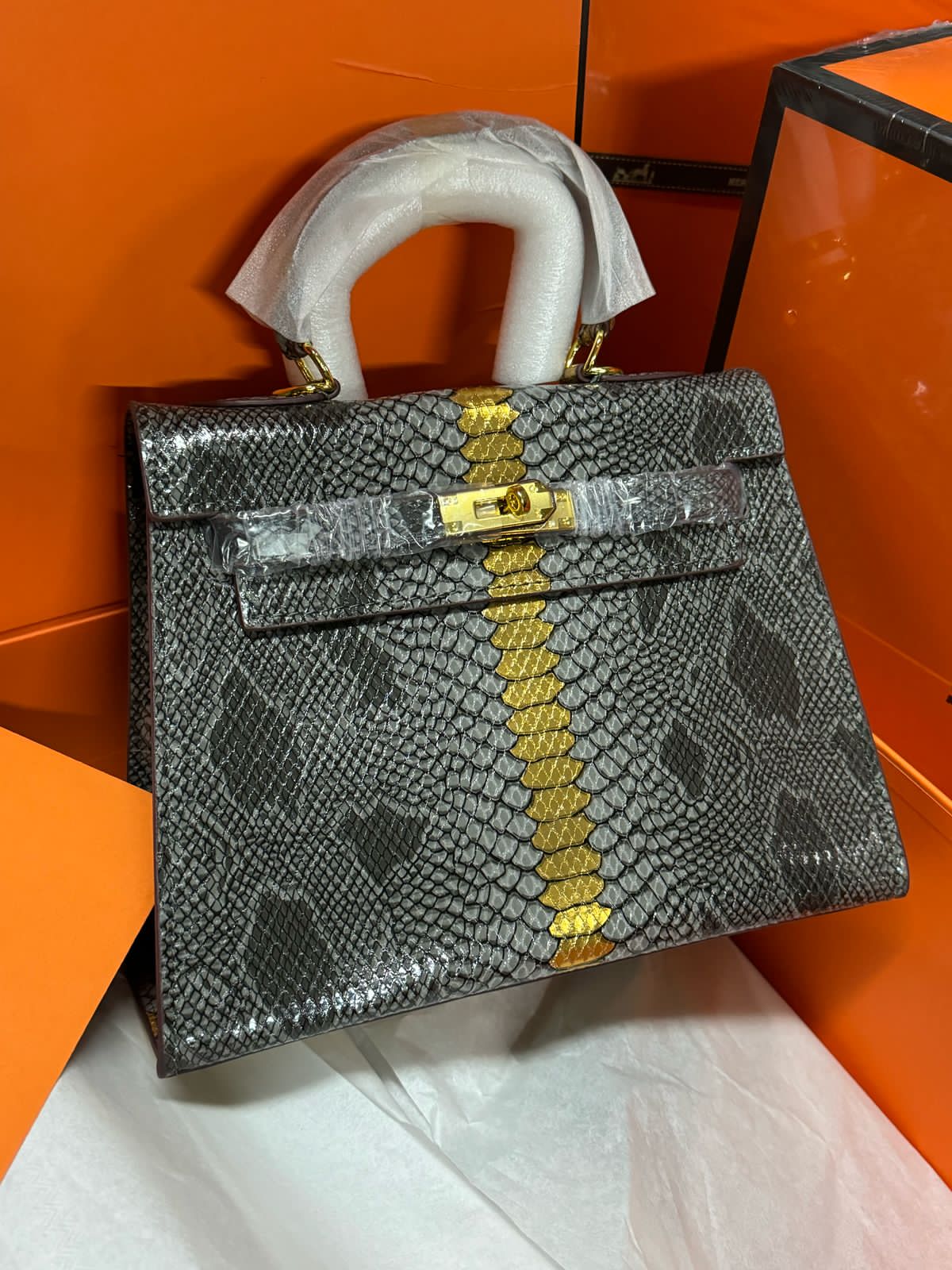 Sac Hermès Croco HR6540