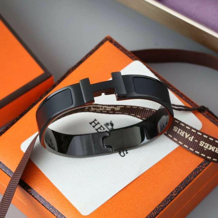Bracelet Hermès Full Black Homme