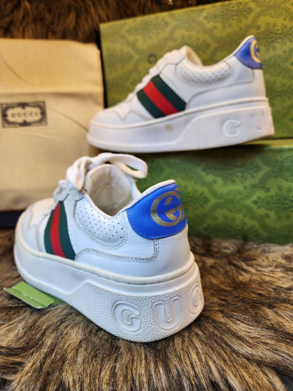 Espadrille Gucci en Vrai Cuir Pour Femme