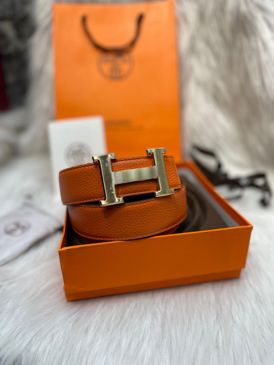 Ceinture Hermès En Vrai Cuir
