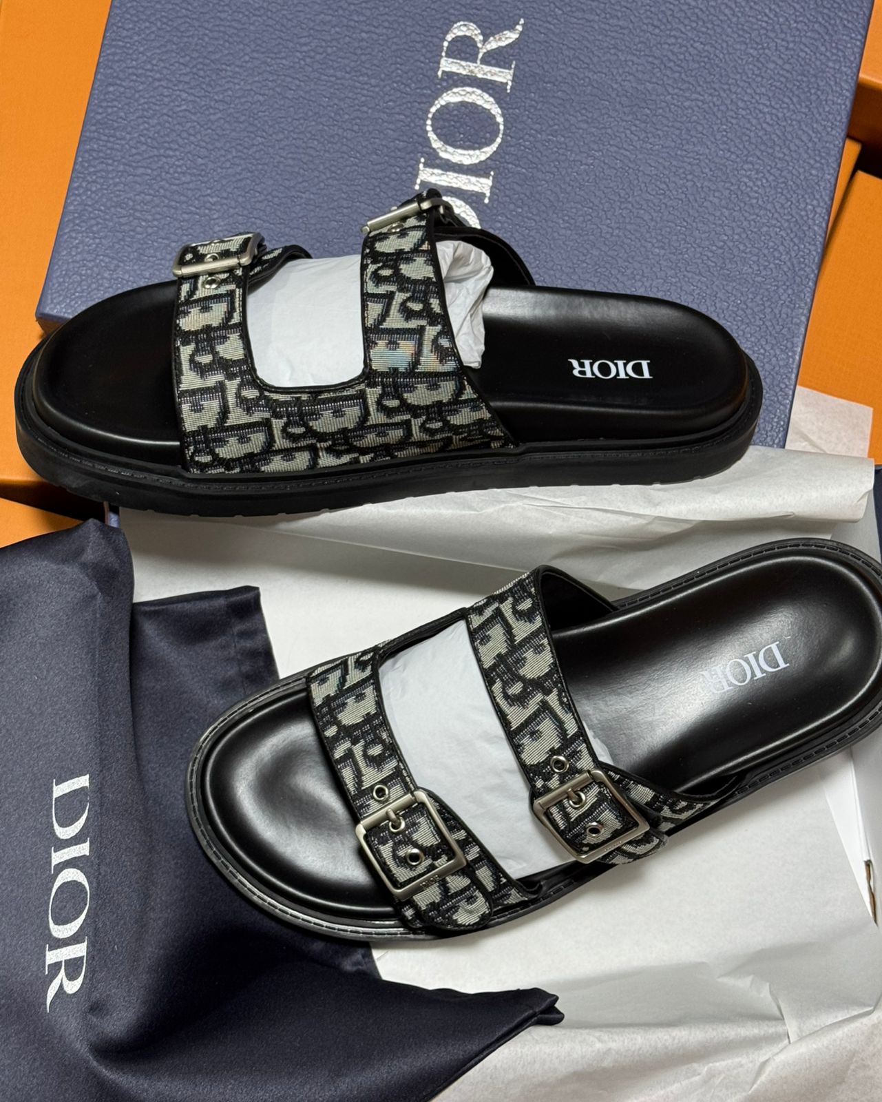 Sandale Christian Dior en Vrai Cuir
